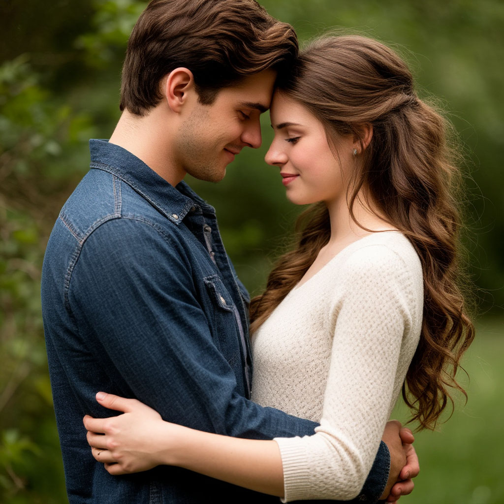 Два человека обнимаются