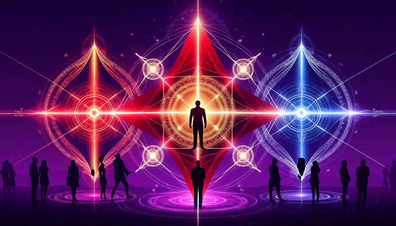 Схема типов Human Design без текста