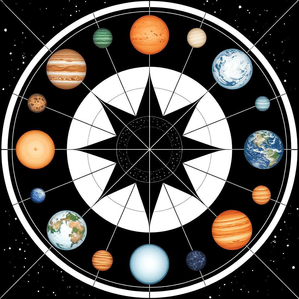 Схема домов натальной карты