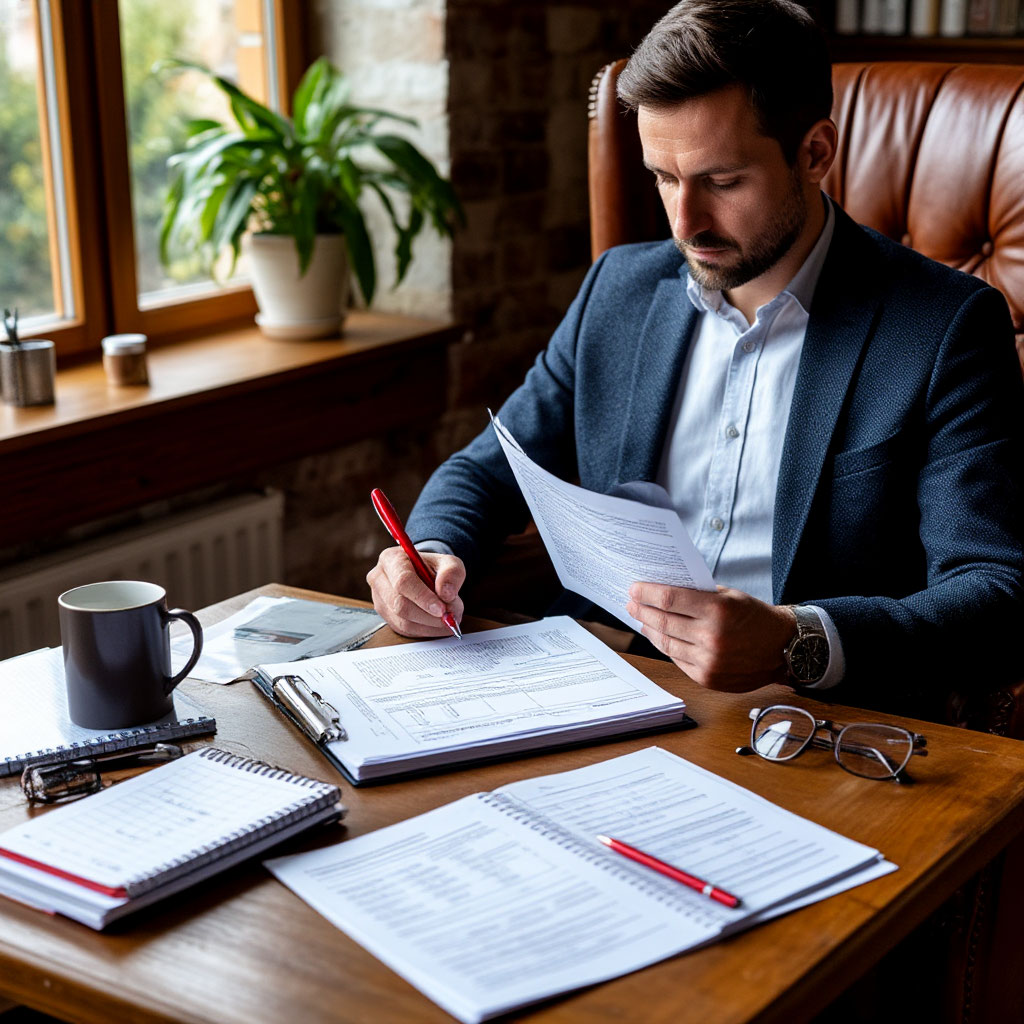 Человек за ноутбуком, на экране сайт с расчетом соляра, без круговой схемы, только текст и дома